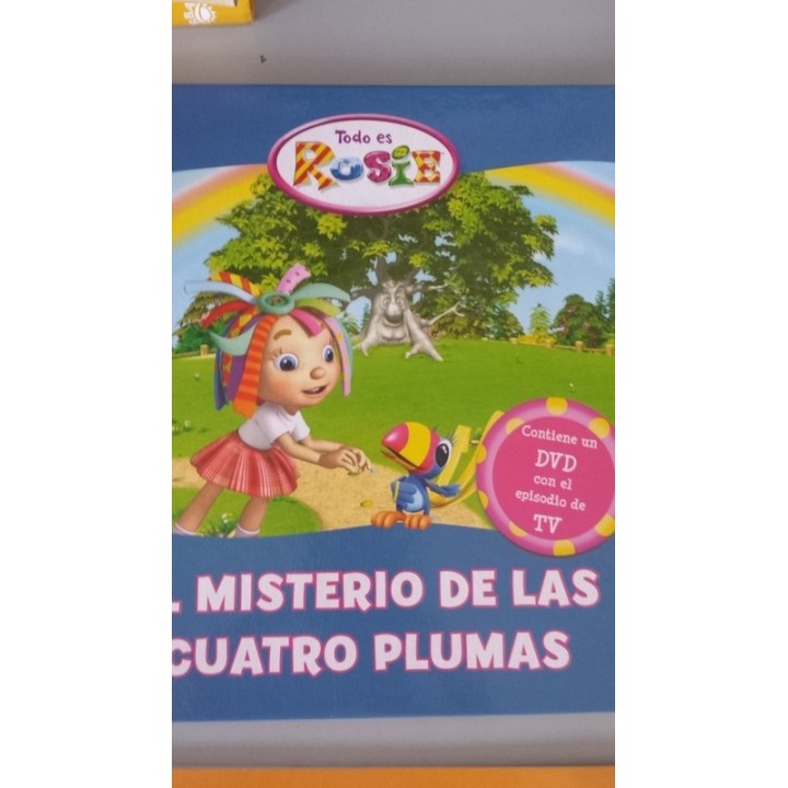 TODO ES ROSIE: El misterio de las cuatro plumas de la serie. Contiene DVD